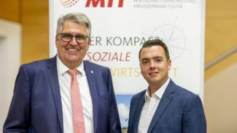Jürgen Diener als MIT-Kreisvorsitzender verabschiedet - Nachfolger Florian Wehner eingeführt -